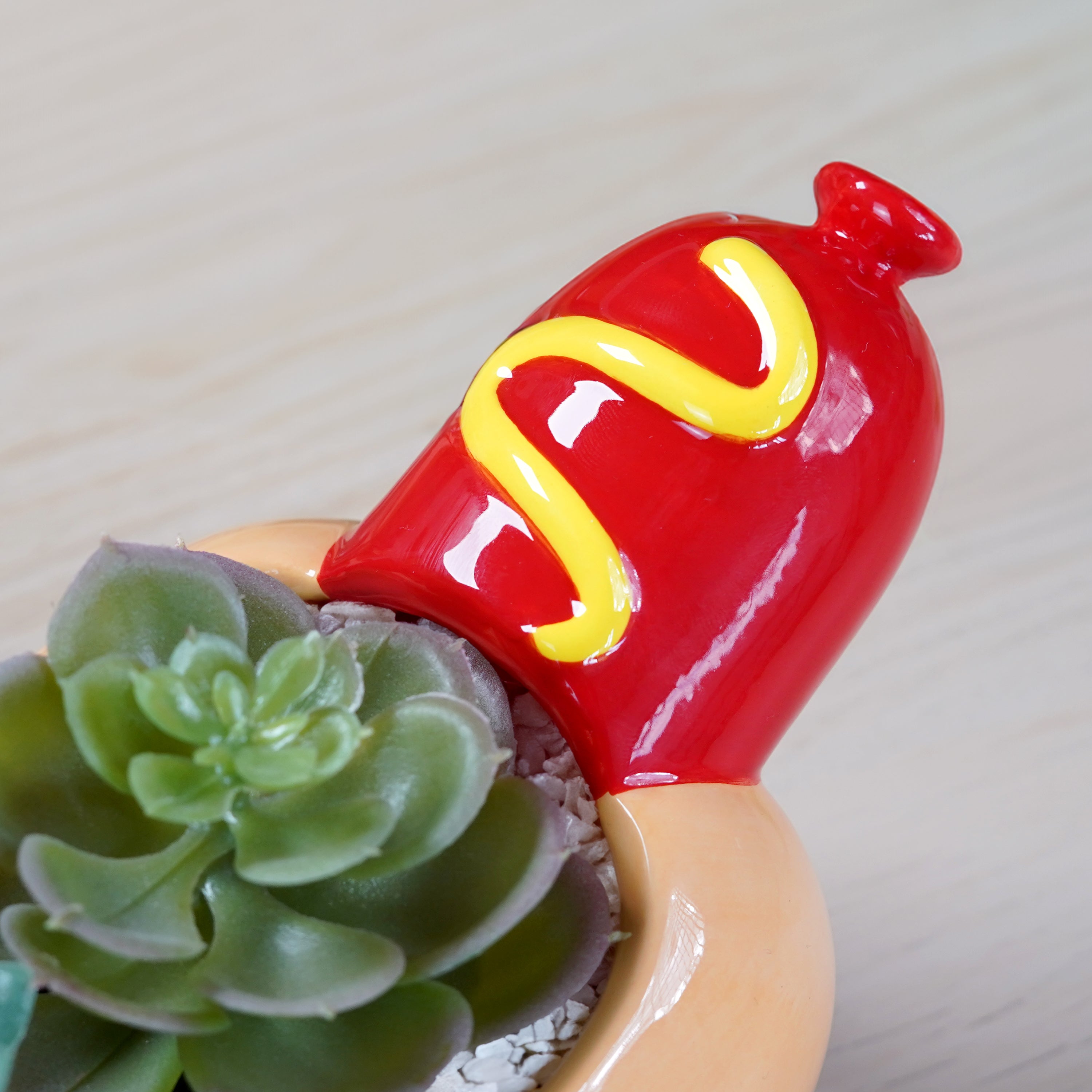 hot dog plant succulent Hot Dog Planter