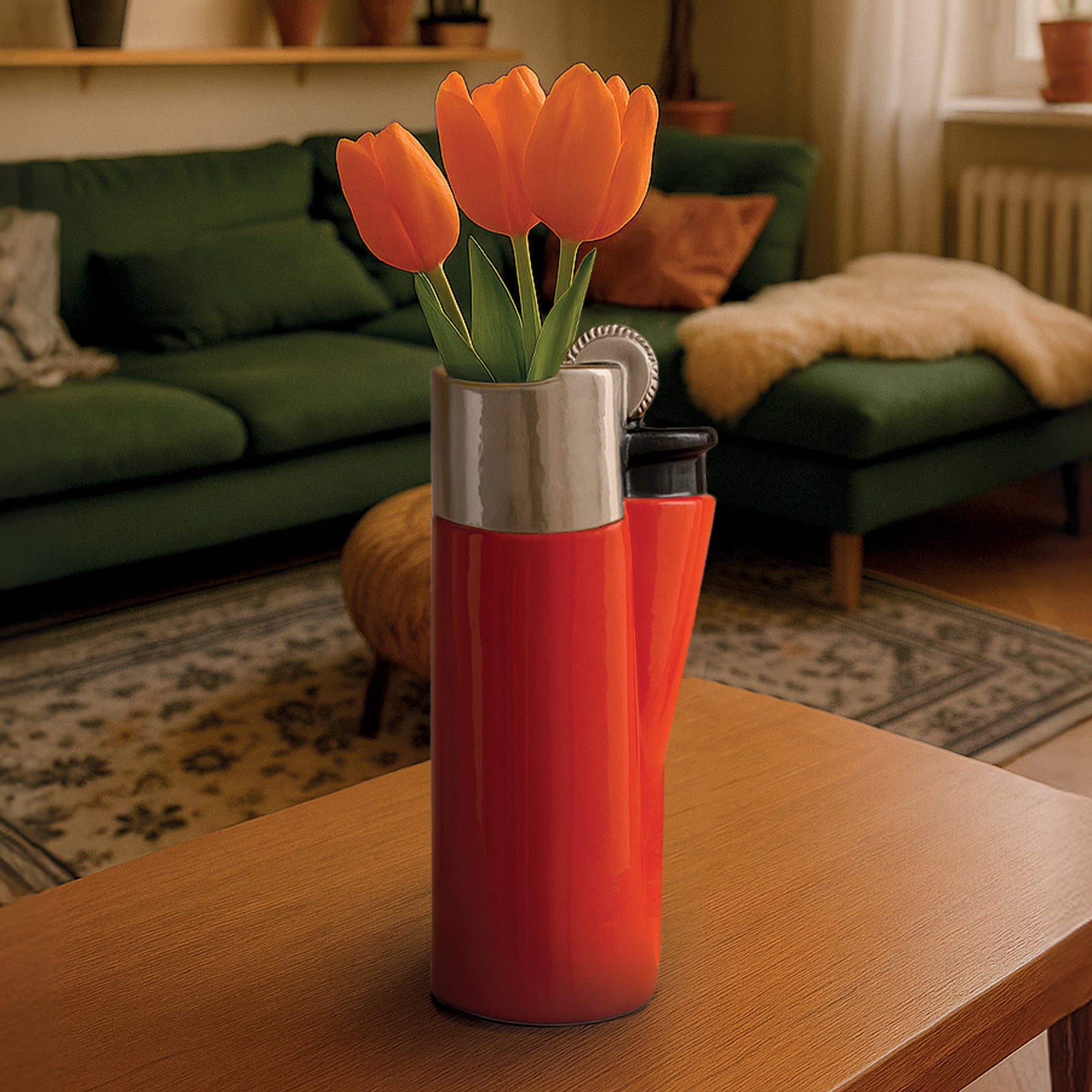 Lighter Vase