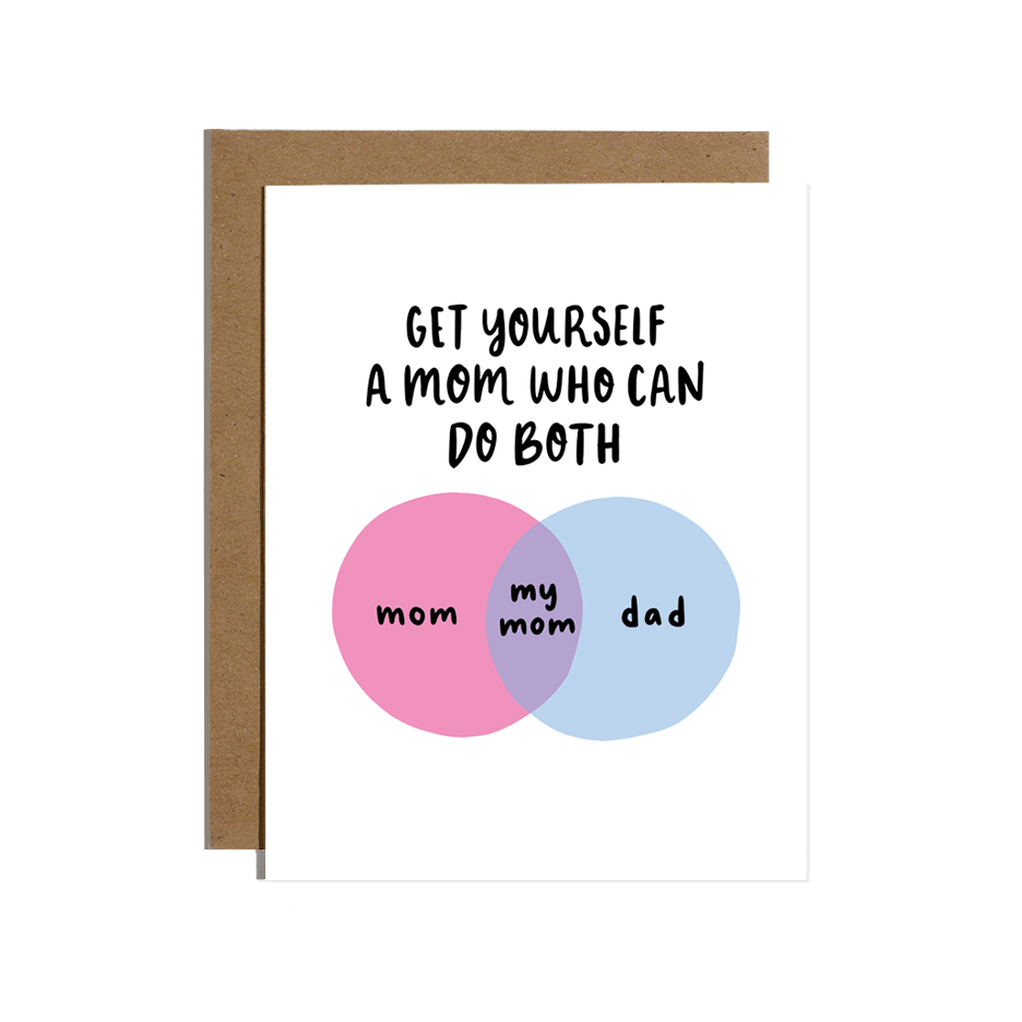 Mum Can Do Both Greeting Card