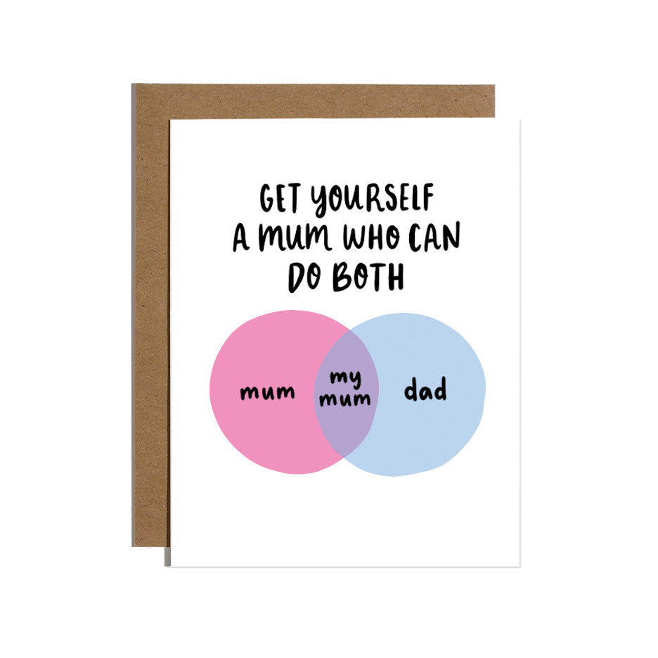 Mum Can Do Both Greeting Card