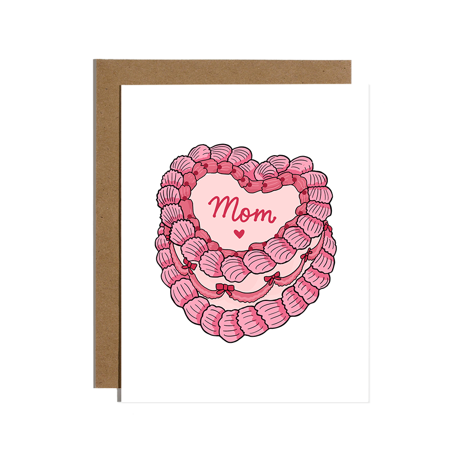 Mum Cake Greeting Card