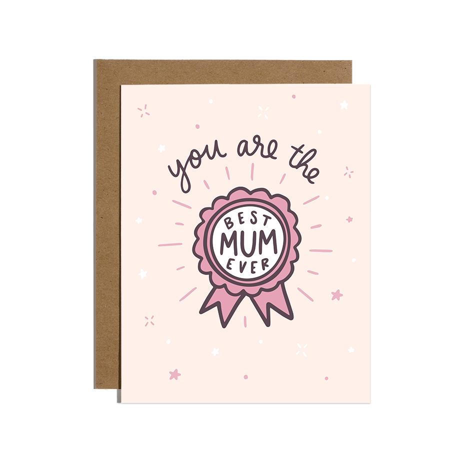 Best Mum Ever Greeting Card