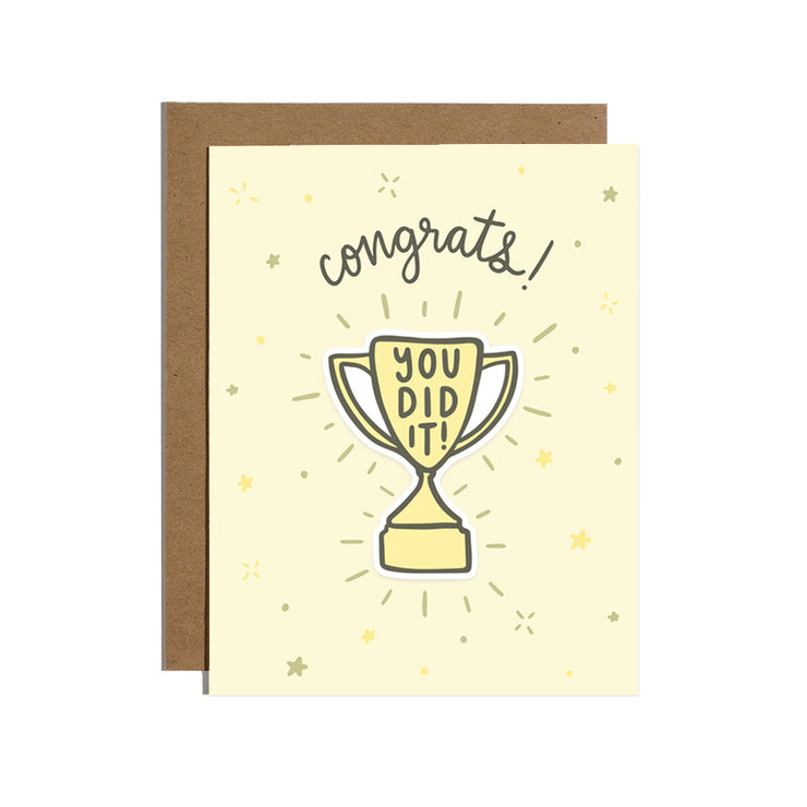 You Did it Greeting Card