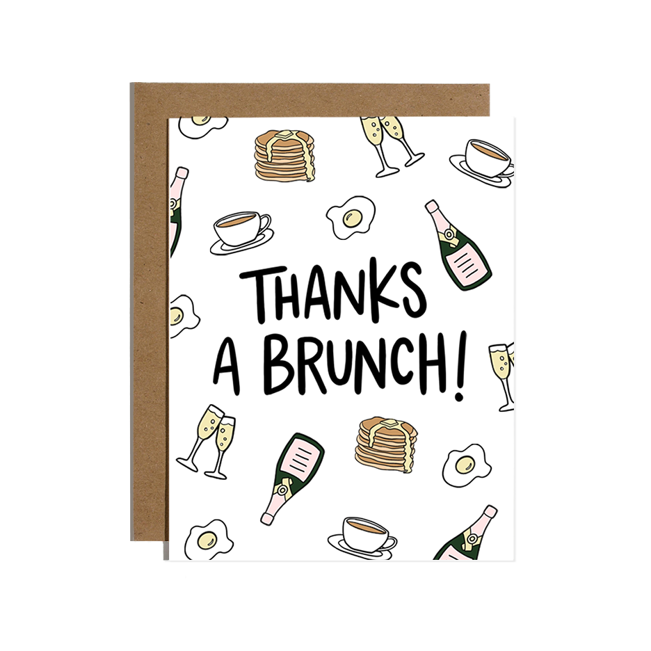 Thank You Brunch Greeting Card