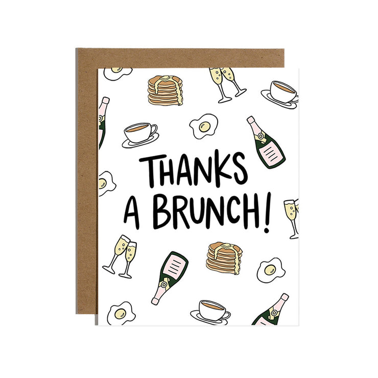 Thank You Brunch Greeting Card