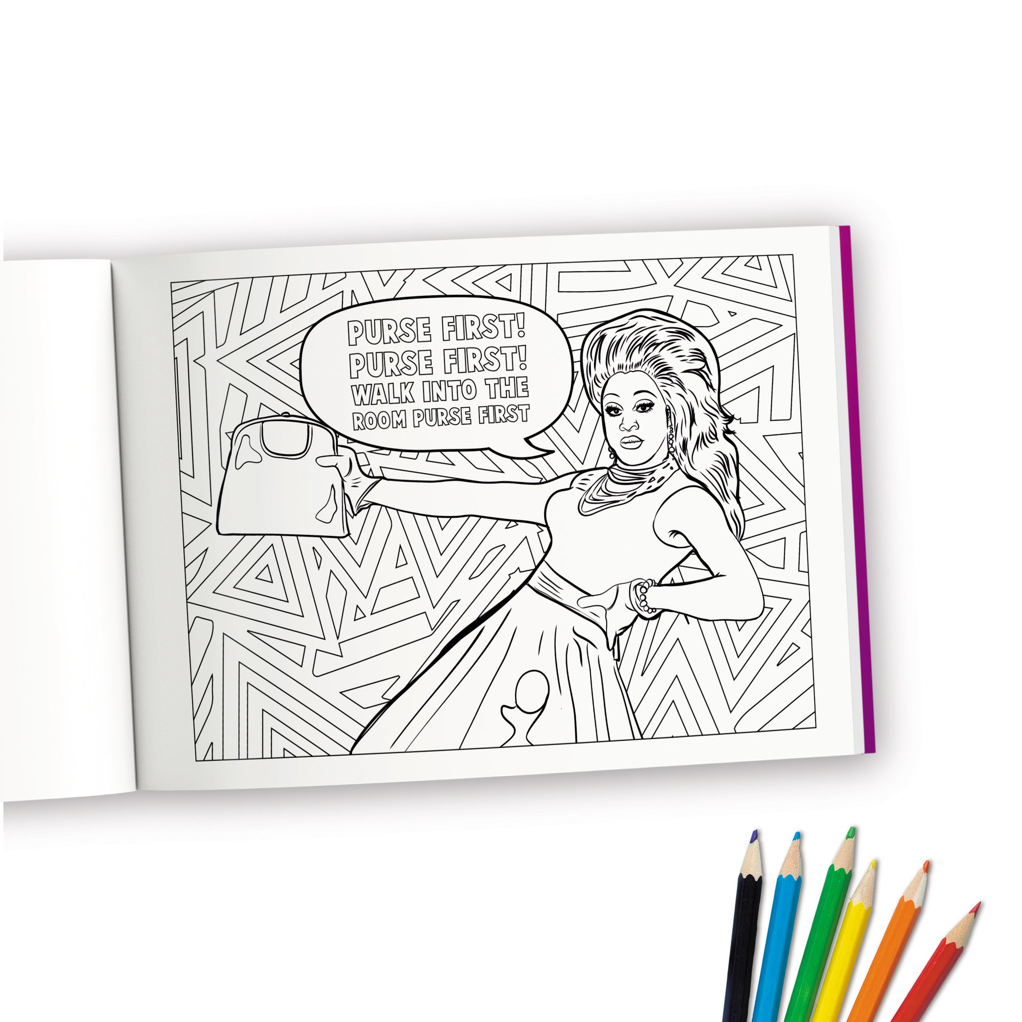 Drag Queen Coloring Book