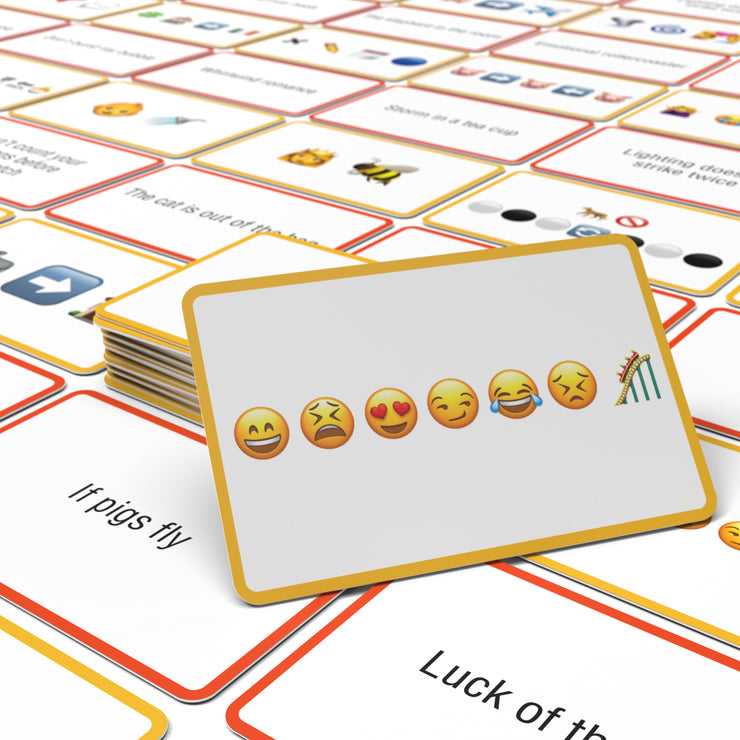 Name the Emoticon Card Game - Original