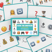 Name the Emoticon Card Game - TV Edition