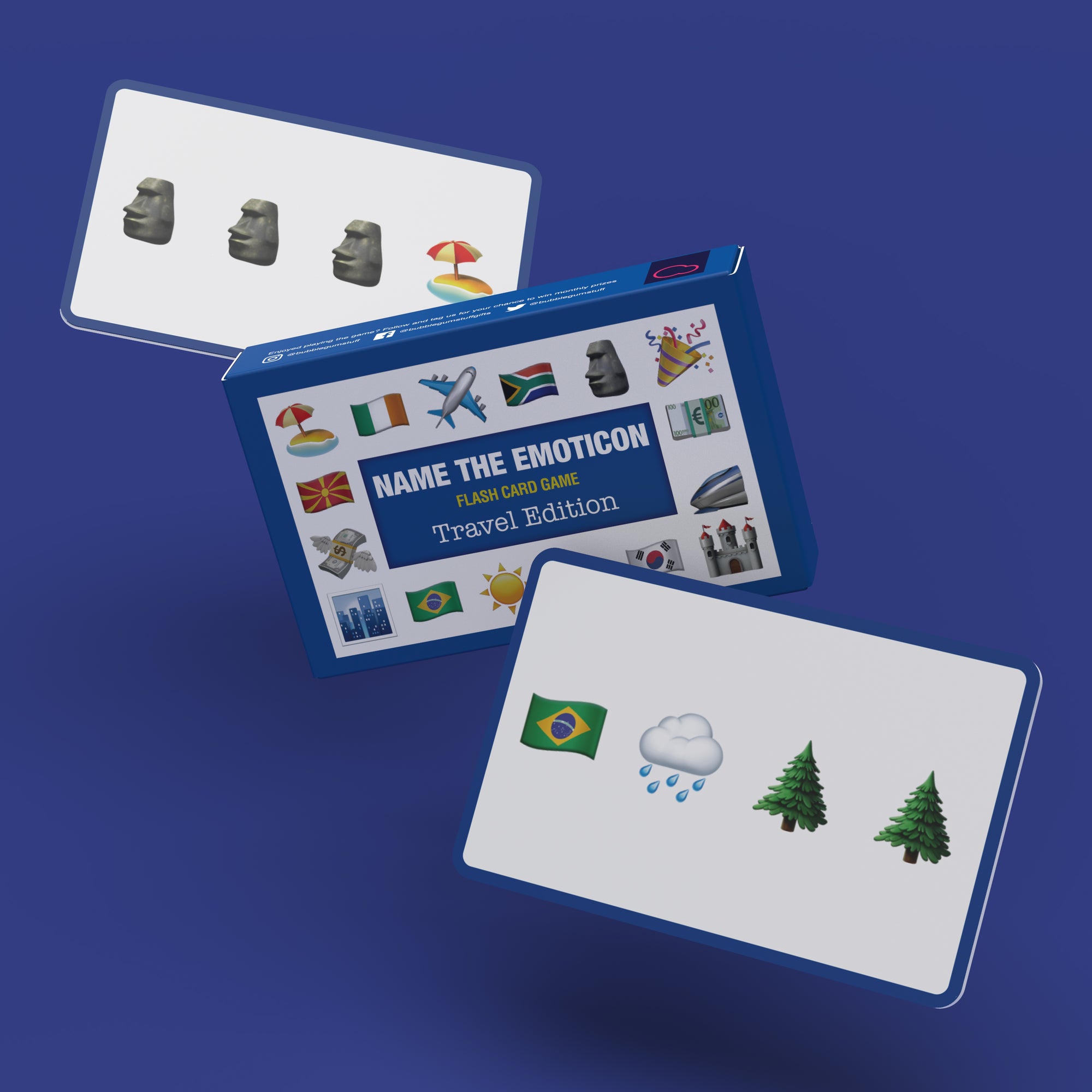 Name the Emoticon Card Game - Travel Edition