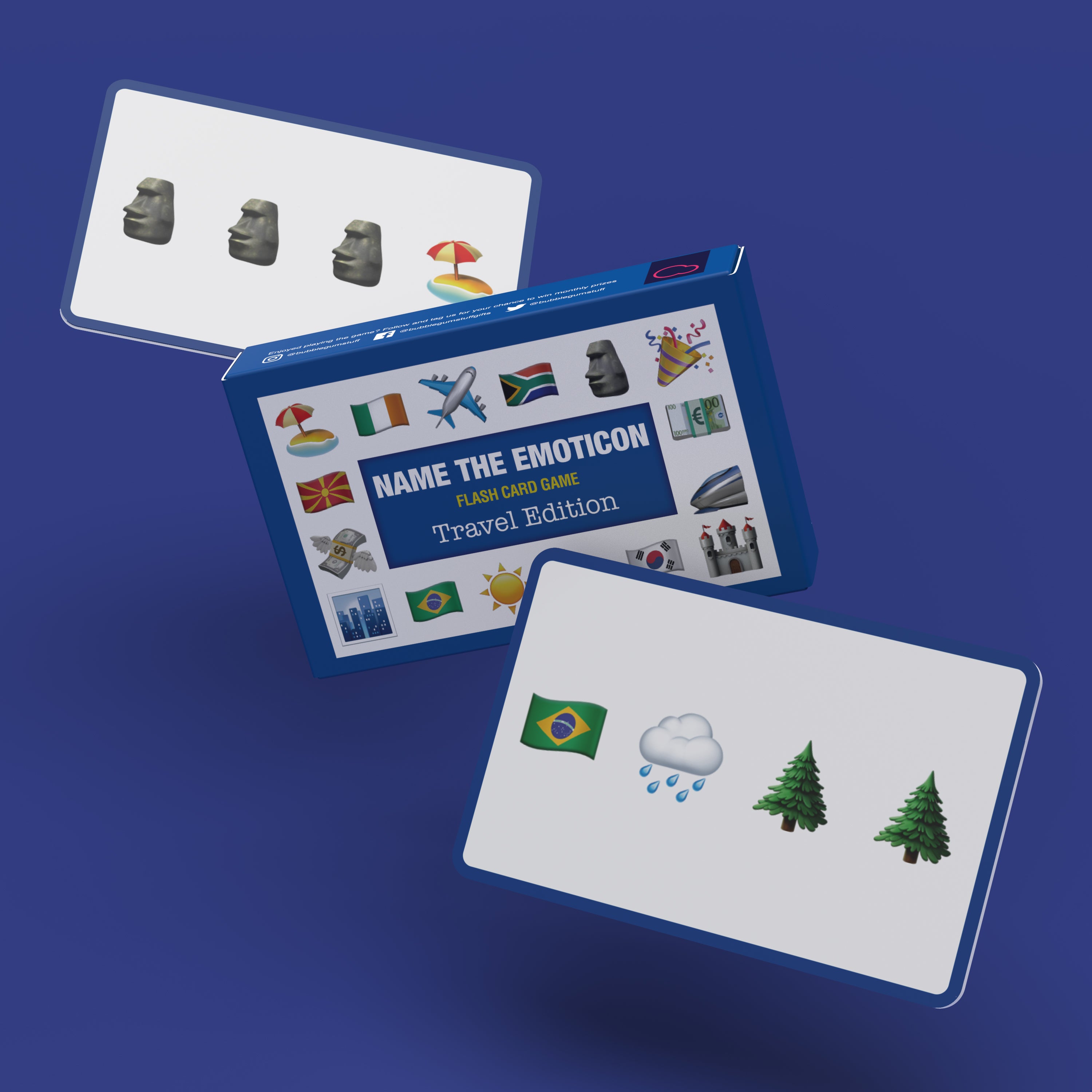 Name the Emoticon Card Game - Travel Edition