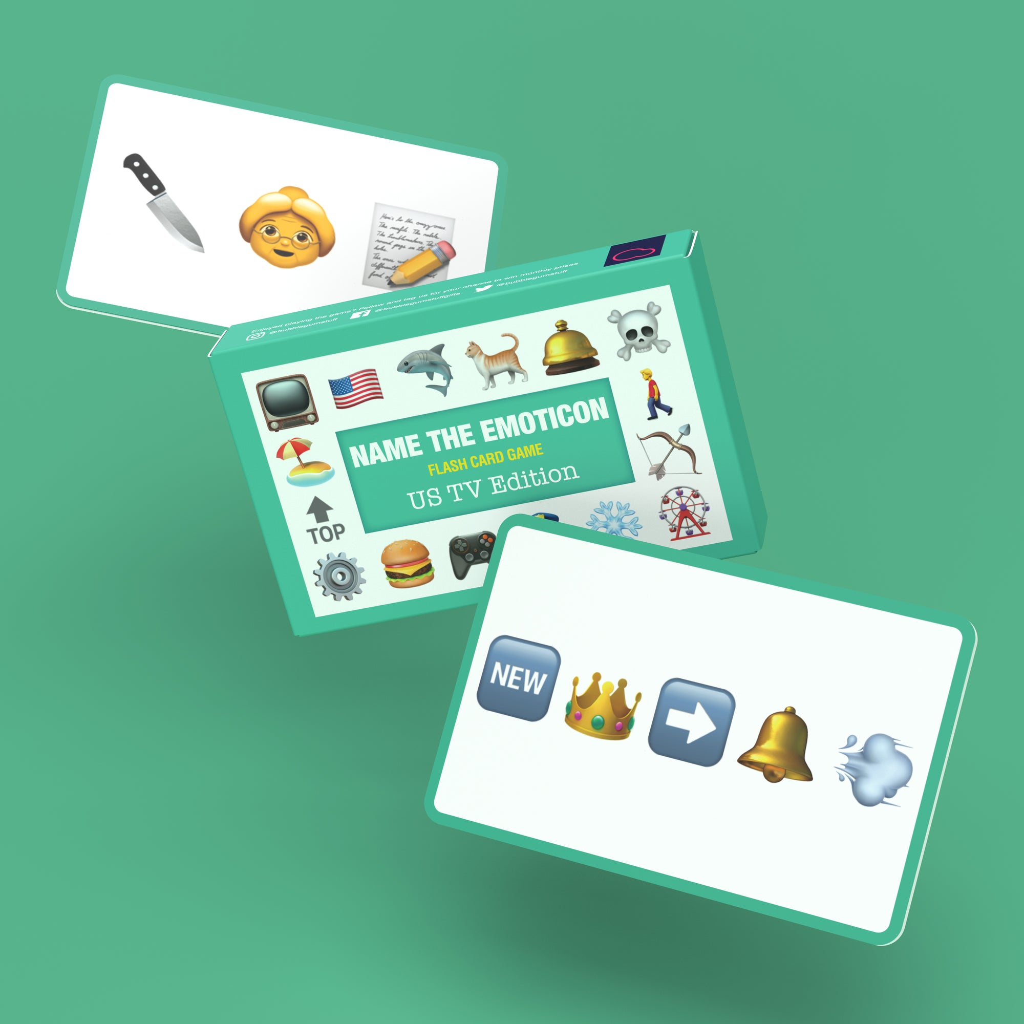 Name the Emoticon Card Game - US TV Edition