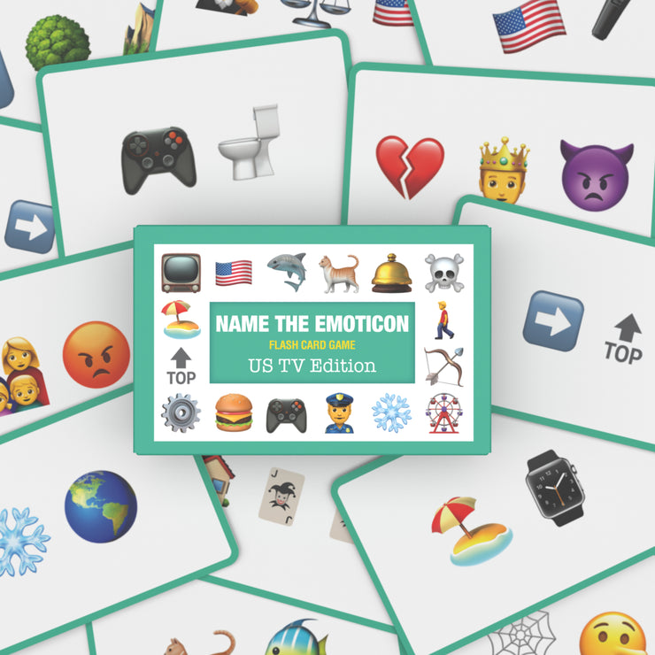 Name The Emoticon Card Game - Entertainment Bundle