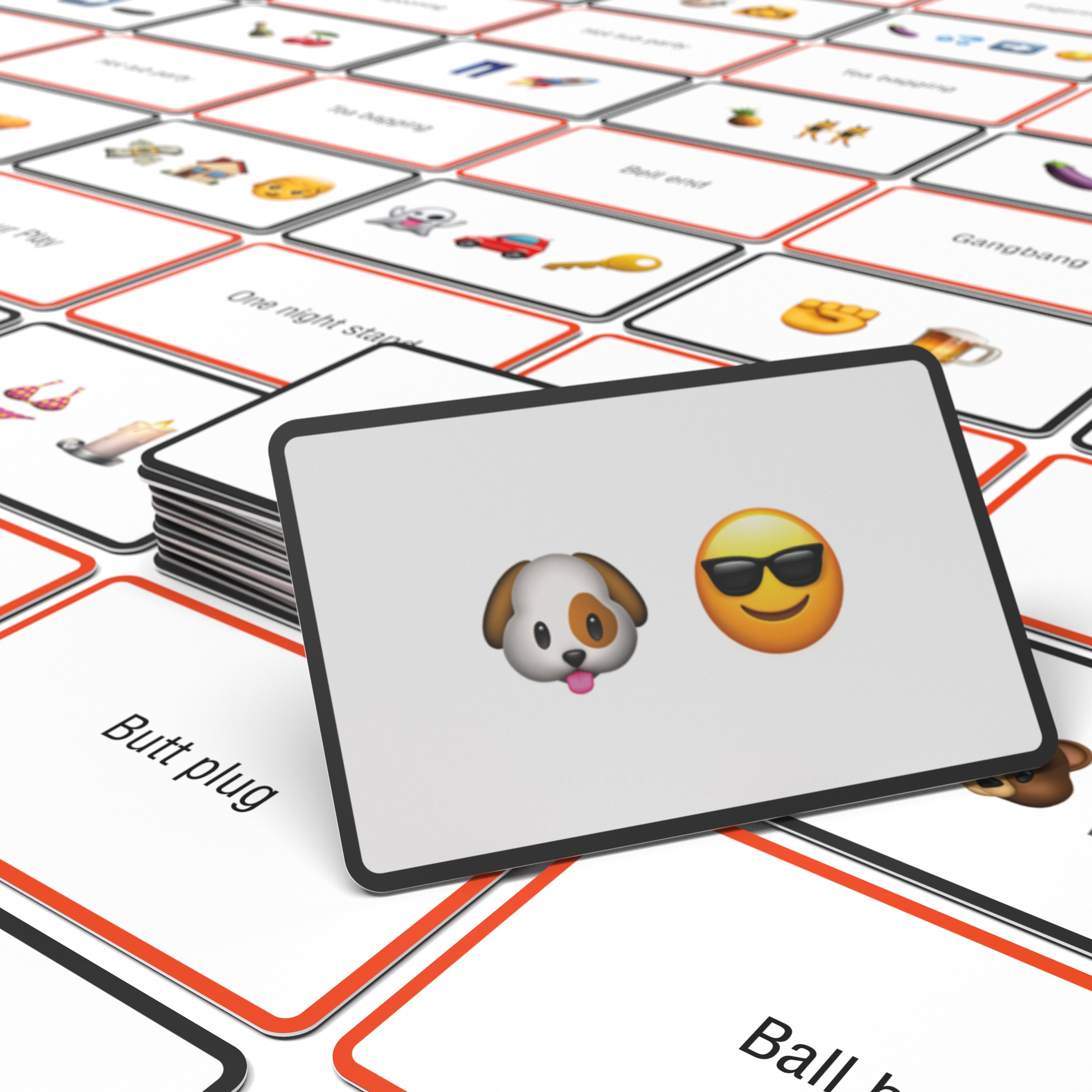 Name the Emoticon Card Game - X-Rated Edition