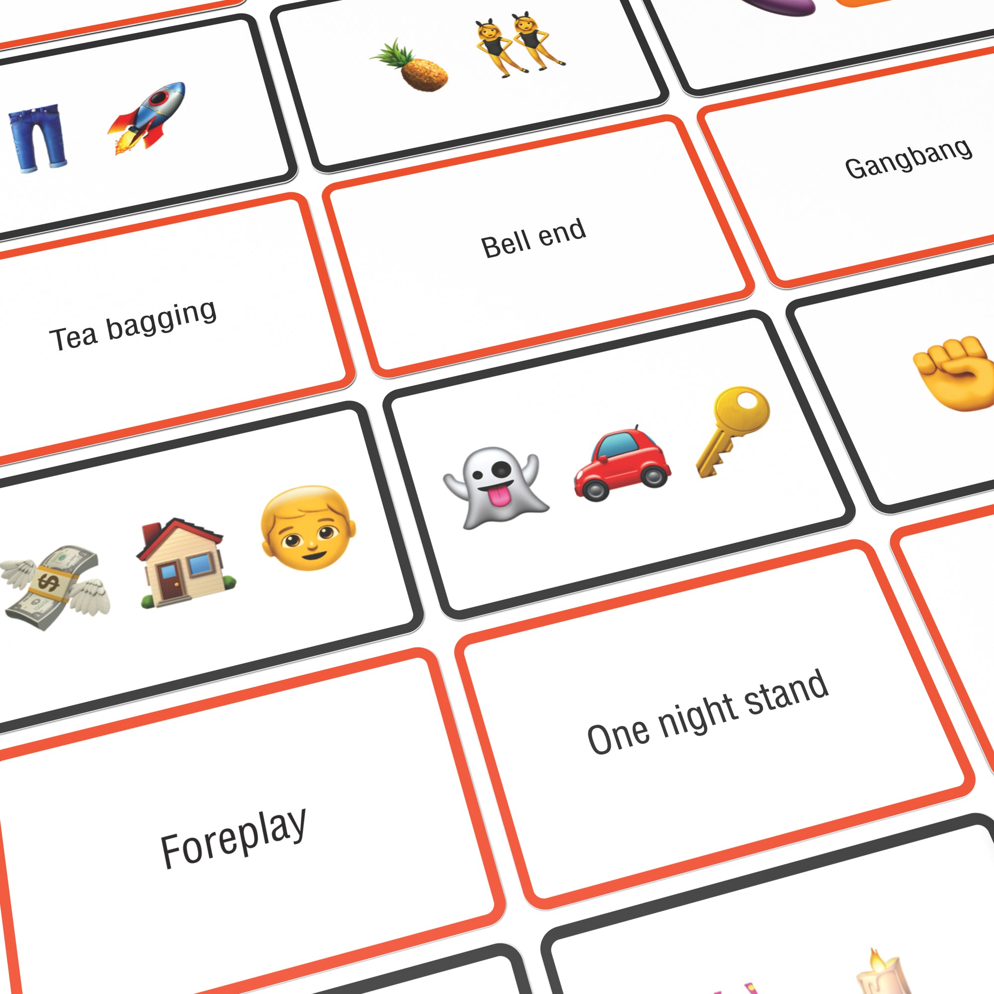 Name the Emoticon Card Game - X-Rated Edition