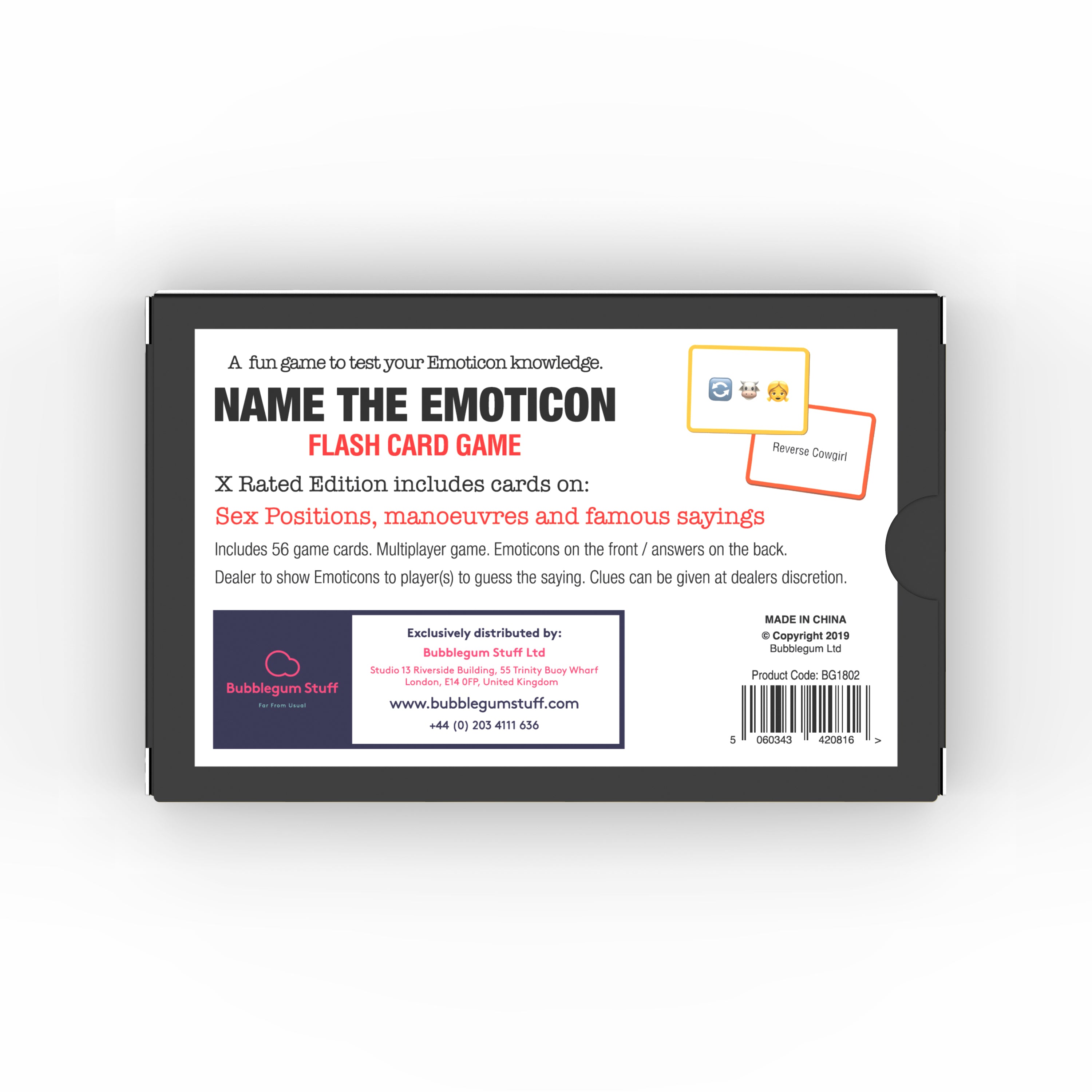 Name the Emoticon Card Game - X-Rated Edition