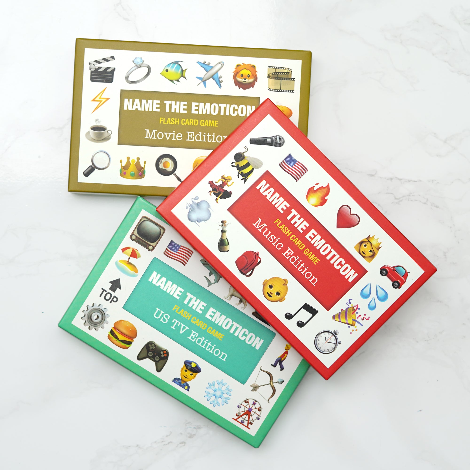 Name The Emoticon Card Game - Entertainment Bundle