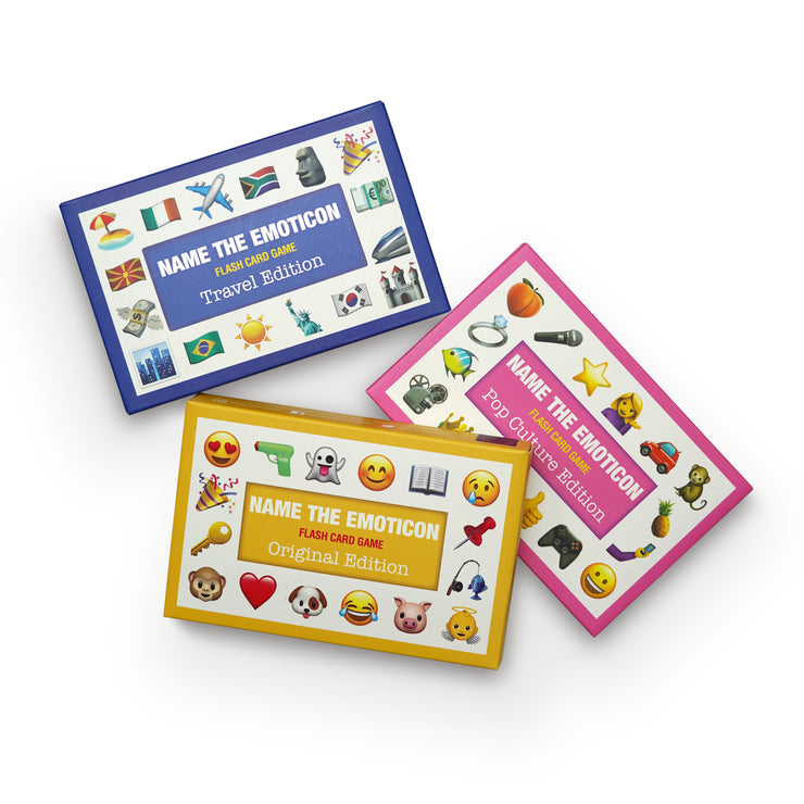 Name the Emoticon Card Game - Original Bundle