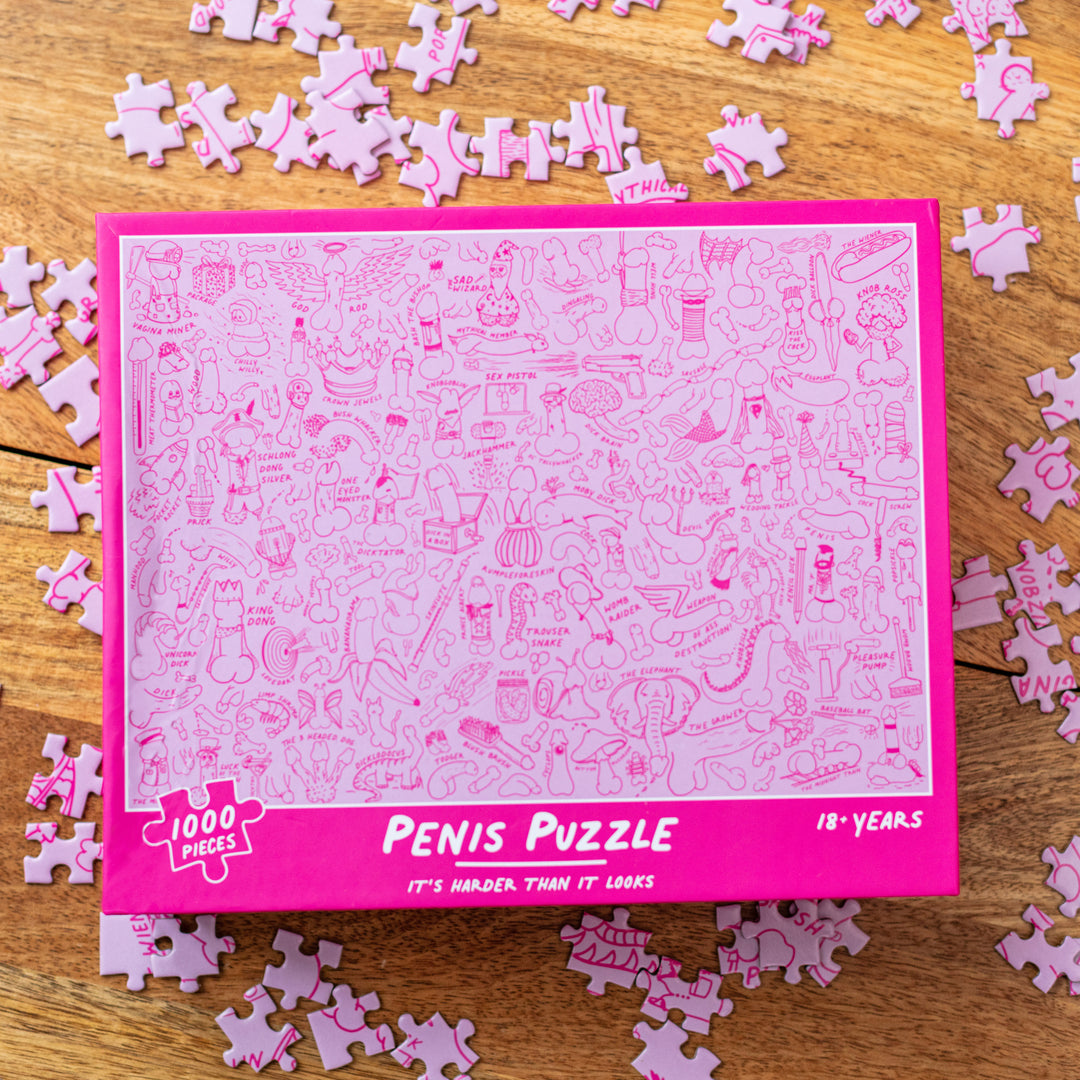 Penis Puzzle - Jigsaw Puzzle for Adults | Bubblegum Stuff